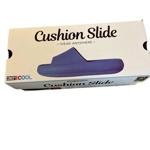 32 degrees COOL cushion slide size medium navy slides